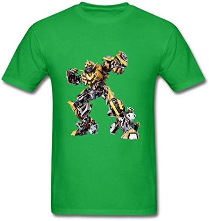 WUJIXIAN Men's Transformers Bumblebee T Shirt XXL Forest Green