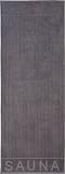 Wellness Saunatuch SCOTT Egeria 75x200 cm, Farbe: grau, Material: 550g/m², 100 % Ägypische Baumwolle