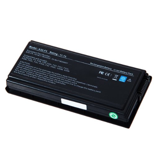 Floureon Laptop/Notebook Battery + Floureon Micro USB SD Card Reader for 90-NLF1B2000Y, A32-F5 ,Replacement Laptop Battery fit for ASUS F5 Series, F5C, F5GL, F5M, F5N, F5R, F5RI, F5SL, F5Sr, F5V, F5VI, F5VL, F5Z, X50 Series, X50C, X50M, X50N, X50R, X50RL,