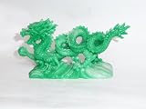 2012 is DRAGON YEAR! 6 Long Feng Shui Dragon - Great for Success and Power - Green