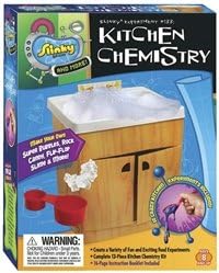 Kitchen Chemistry MiniLab Make Your Own Bubbles, Rock Candy, Slime, and more