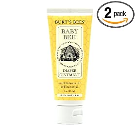 Burt's Bees Baby Bee Diaper Ointment, 3-Ounce Tubes (Pack of 2)
