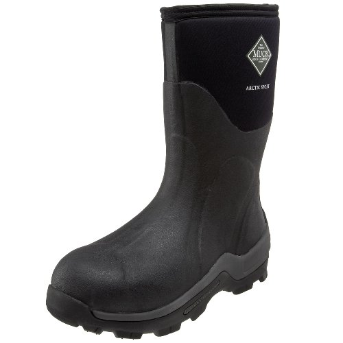 The Original MuckBoots Arctic Sport Mid Outdoor Boot,Black,9 M US Mens/10 M US Womens