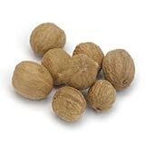 Indus Organic Nutmeg Whole 1 Lb Jar, Premium Jumbo Grade