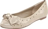 Miss Me Women's Mooz 13 Flat,Beige,6.5 M Us