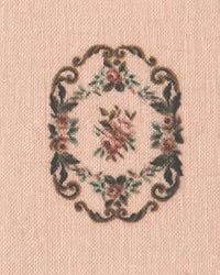 Miniature Rose Bench Needlework by Lindee's Little Linens