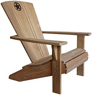 Douglas Nance Outdoor Lone Star Adirondack Chair - Running Horse