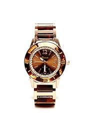 2b by bebe Womens Tortoise Shell Watch
