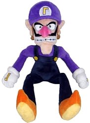 Super Mario Plush - 11" Waluigi Soft Stuffed Plush Toy Japanese Import