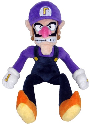 Super Mario Plush - 11 Waluigi Soft Stuffed Plush Toy
