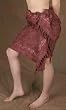 Embroidered Sarong - Rose, Heavy Rayon