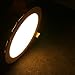 Lemonbest 12W Led Panel Light + LED Driver , Round Recessed Ceiling Downlight , Warm White