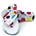Roxy Barcelona Women's Flip Flops in Neon Berry