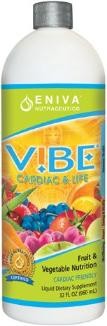 Vibe Cardiac & Life (2.0) Liquid Nutraceutical by Eniva - 32oz