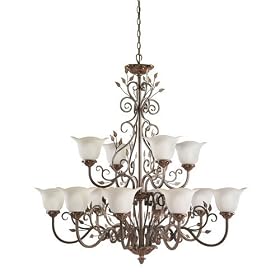 Kichler Lighting - 1841MCO - Chandelier 1- 2 Light Incandescent - Mission Copper by Kichler