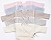 LANACARE Organic Wool Baby Sweater, Soft Sand, size 74 (6-9 mo)