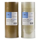 SPR60041 - Package Sealing Tape, 3Core, 1-7/8x164, 6/PK, Clear