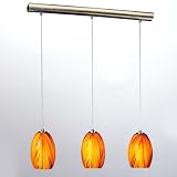 Massive 383463410 Pendelleuchte 3xE27 HandmadeGlass