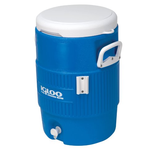 Igloo Seat Top Beverage Cooler with Cup Dispenser (5-Gallon, Ocean Blue) Reviews
