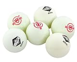 12 x White. Challenger Quality Table Tennis Balls For Consistent Performance. (Designs May Vary. Comes either with small different logos or logo free)