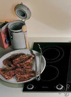 Miele Km400 11 3 8in Combiset Electric Double Burner Cooktop