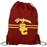 USC Trojans Cardinal Nylon Drawstring Backpack