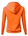 J.TOMSON Women's Basic Graphic Words Printed Pullover Long Sleeve Hoodie