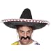 Smiffy's Sombrero Straw with Bobbles (Black)