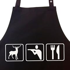 J�ger Triathlon - Grillsch�rze, Kochsch�rze, K�chensch�rze, Latzsch�rze mit verstellbarem Nackenband und Seitentasche - Die Geschenkidee!