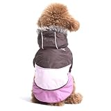 【全5サイズ】ドッグウェア　犬服のパーカ　犬のジャケット　トレーナー (Lサイズ（首回り32cm * 着丈30cm * 胴回し44cm)8083-4)