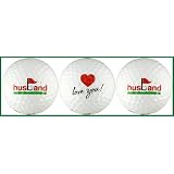 Husband Logo Golf Balls Fathers Day Gift Idea