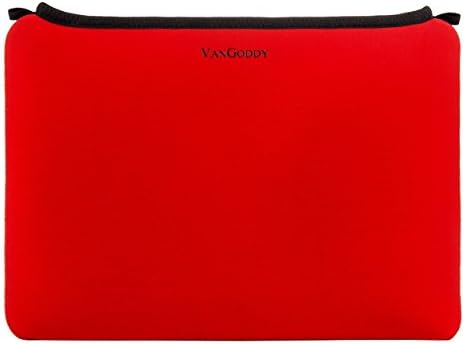 VanGodddy Smart Sleeves for Dell Inspiron 11 3000 Series i3147 11.6-inch 2 in 1 Convertible Laptop / Tablet (Red)