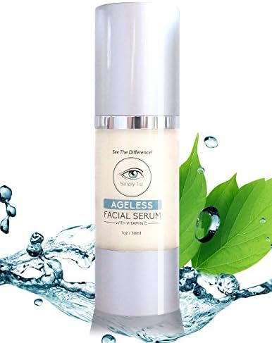 Vitamin C Face Serum - Stimulate Collagen for Skin Renewal - Hydrating &amp; Revitalizing Skin - Helps Repair Sun Damage, Dark Circles, Smooths Fine Lines &amp; Wrinkles - BEST Moisturizing Skin Care