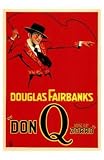 Don Q Son of Zorro - Movie Poster / Print -- Custom Framing Available
