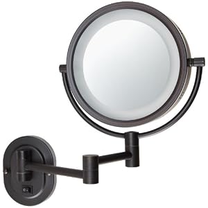 Jerdon Hl65bzd Lighted Wall Mirror