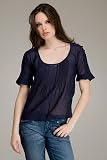 Joie Prairie Rose Navy Top