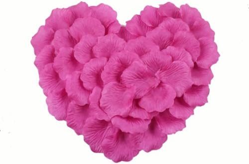 Wholesale Lot 4000 PCS Purplish Red Silk Rose Petals Wedding Flower Decoration Wf-005