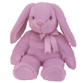 TY Beanie Buddy - FLOPPITY the Purple Bunny