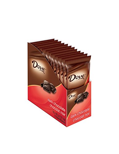 Dove Dark Chocolate Tablet 93g, 12-Count