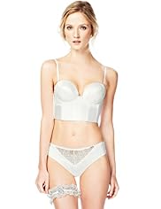 Autograph Bridal Lace & Bow Garter MADE WITH SWAROVSKI® ELEMENTS