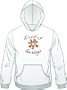 Lord Of The Wings Buffalo Chicken Logo Men's Hoodie Sweat Shirt Small, White