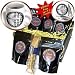 Perkins Designs Disc Golf - Phil The Basket 2 frisbee disc golf putter thrown into the chains of a basket - Coffee Gift Baskets - Coffee Gift Basket