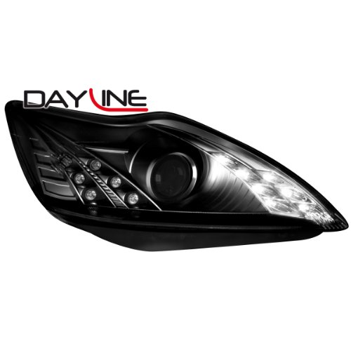 Dectane SWF11DGXBL Dayline Scheinwerfer Ford Focus 08-10 Tagfahrlicht-Optik, schwarz Preisvergleich