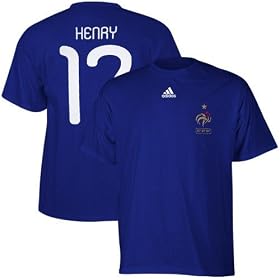 adidas France's Henry 2010 T-Shirt