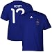 Thierry Henry #12 France Soccer adidas Royal 2010 World Cup Name and Number T-Shirt