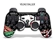 Protective skin for Playstation 3 Remote Controller - Vegas Baller Black