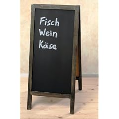 Werbetafel Stellschild Aufsteller aus Holz H�he: 100cm