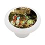 The Knights Joust Decorative High Gloss Ceramic Drawer Knob