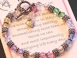 Message of Love Jewelry You Go Girl Bracelet in vibrant colors