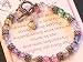 Message of Love Jewelry You Go Girl Bracelet in pastel colors